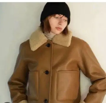 VEGAN LEATHER BOA SHORT JACKET