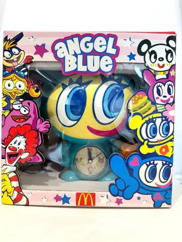 레어템 2003년산 엔젤 블루 나카무라 군 맥도날드 알람 시계