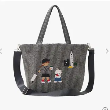 [ 완판템 ] pionunnal x familiar voyage 토트백