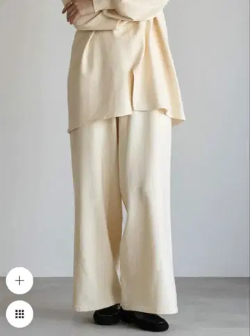 SELECT MOCA [ Et ] 니트 이지 와이드 팬츠