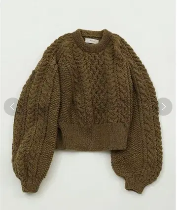 todayful 케이블 울 니트