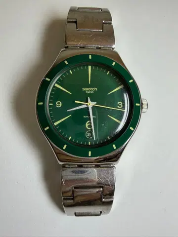 빈티지 Swatch 자동 와인딩 [Green Sky] 작동 확인 완료