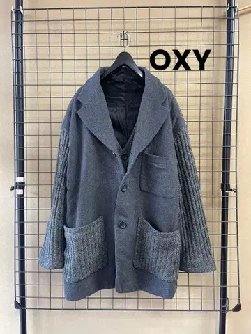 라이카 OXY 레이어드 디자인 테일러드 자켓 90s 빈티지