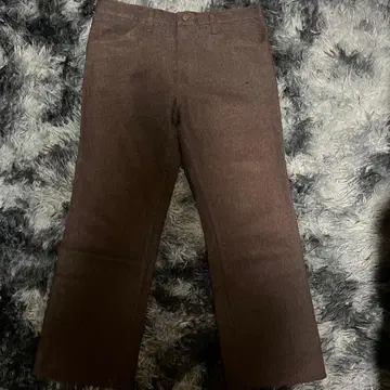 Wrangler 브라운 플레어 슬랙스