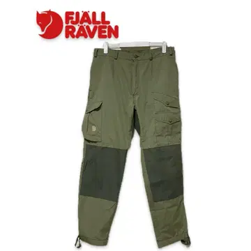 FJALL RAVEN 카고 팬츠 올리브 퍼