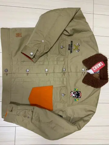 미사용품 CHUMS 덱 자켓 / M 사이즈 / 밀리터리 코트