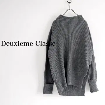 Deuxieme Classe M.MARTIN 보틀넥 리브 풀오버