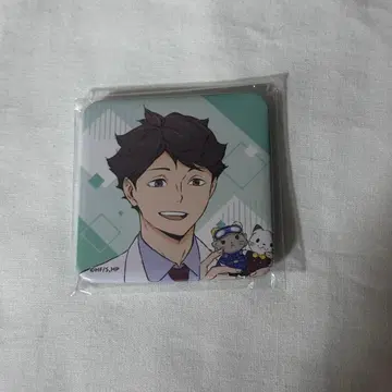 하이큐 정사각형 캔뱃지 오이카와 토오루 난자타운