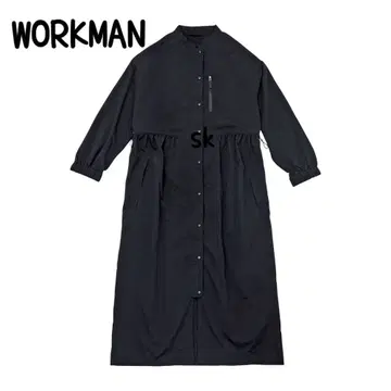 WORKMAN 여성용 고발수 쉘 원피스 코트