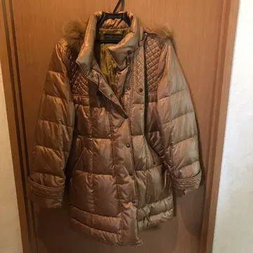 Leilian 여성용 골드 다운 자켓 사이즈 11