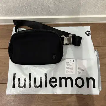 lululemon 블랙 바디백