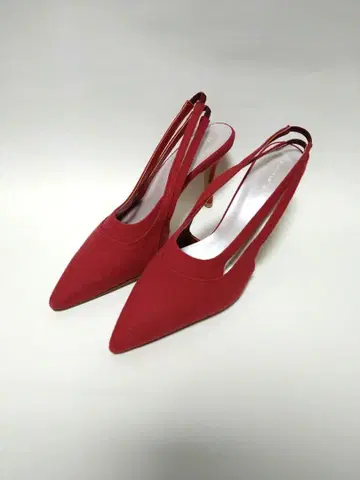 ESPERANZA 스웨이드 슬링백 하이힐 일본제