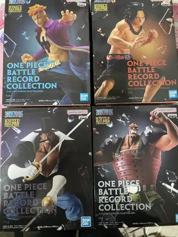 원피스 흰 수염 해적단 피규어 4체 세트