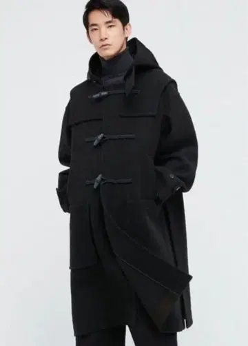 +J 더플 코트 네이비 XL