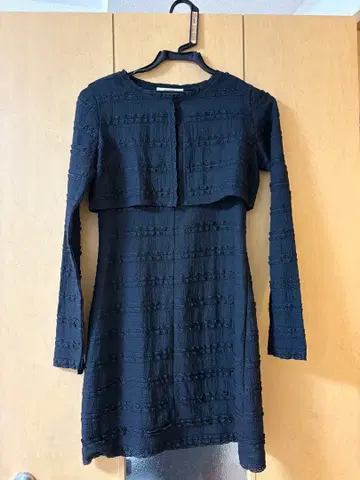 25년 금기 미사용 SNIDEL 가디건 세트 컷 레이스 원피스