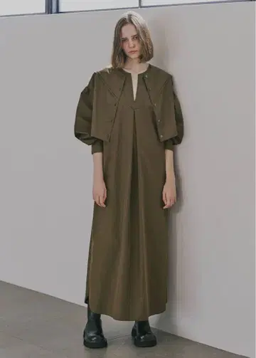 WILLFULLY 위리 코튼 셔츠 원피스 셋업