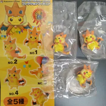 3세트 포켓몬 센터 메가 도쿄의 피카츄 컬렉션 피규어