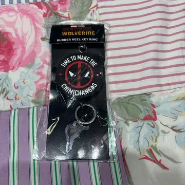 데드풀 & 울버린 러버 키링