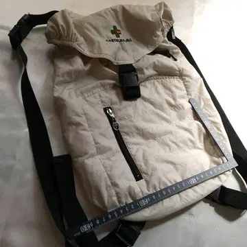 CASTELBAJAC 아이보리 퀼팅 백팩