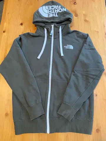 THE NORTH FACE 리어뷰 풀 지퍼 후드티