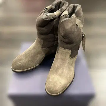 스테파노 감바 부츠 신발 7627 브라운 39 사이즈