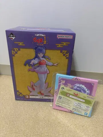 란마 1/2 제일복권 B상 샴푸 잡화 피규어 캔버스 보드