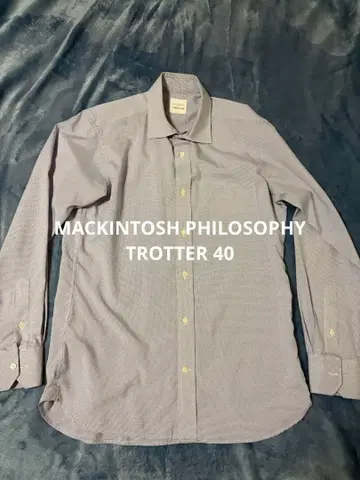 MACKINTOSH PHILOSOPHY TROTTER 와이셔츠 40