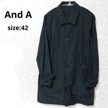And A 안도에 블랙 스텐카라 코트