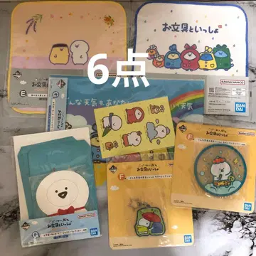 제일복권 오분구와 함께 문구 묶음 판매 6점