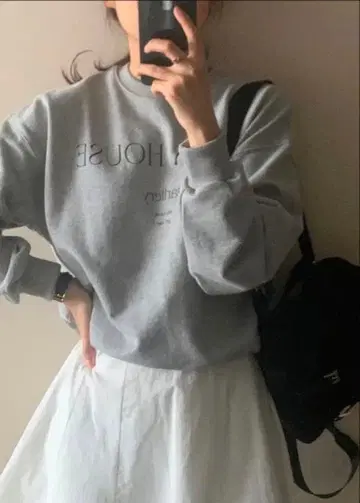 liter villa mtm 맨투맨 gray 한국