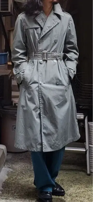 Sid Vicious! 60s U.S.Army Trench Coat 실물