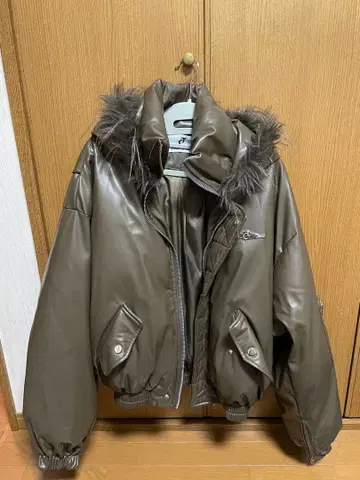 ARGUECULTURE 퍼 봄버 자켓