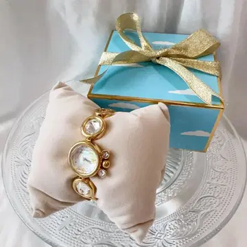 TSUMORI CHISATO 손목시계 보석 고양이 크리스탈 2288