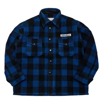 subculture BUFFALO CHECK JACKET / BLUE 2