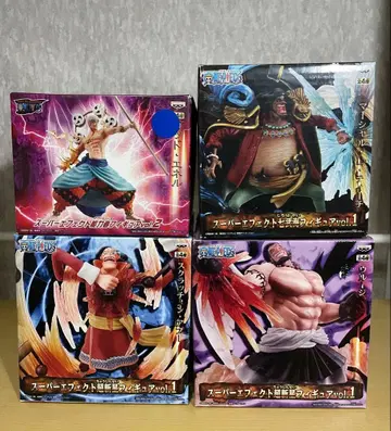 원피스 슈퍼 이펙트 능력자 칠무해 초신성 피규어 4종