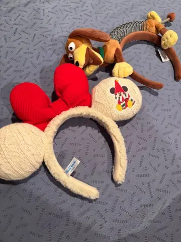 디즈니 머리띠 2개 세트