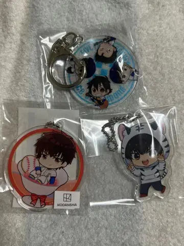 다이아몬드 A 사와무라 에이준 아크릴 키링 세트 5