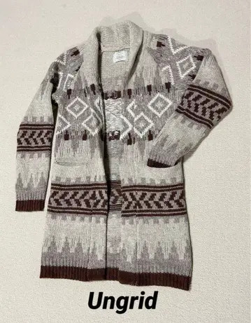 Ungrid 언그리드 니트 가디건 스웨터 롱