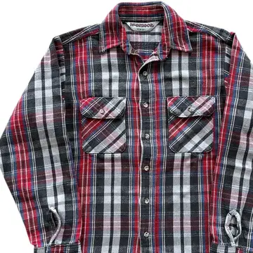 플란넬 셔츠 맥레거 맥그리거 뱀 플란넬 90s 좋은 배색 빈티지