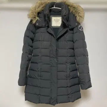 아바클로 Abercrombie & Fitch 퍼 다운 롱 코트