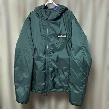 WILDTHINGS 후드 부착 빌레이 자켓 그린