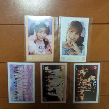 =LOVE 오바 하나 포토 카드 5장