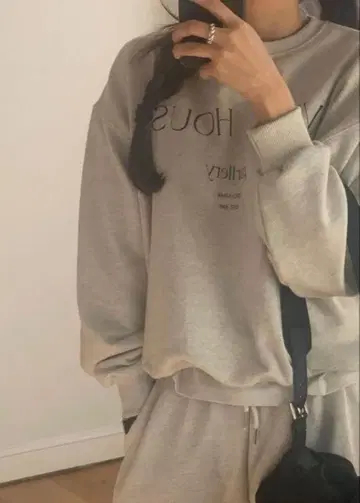 liter villa mtm 맨투맨 light gray 한국