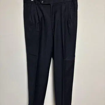 밀라 쇤 다크 그레이 체크 무늬 슬랙스 48