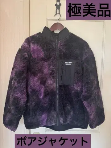 [컨디션 최상] 보아 자켓 L 사이즈 보아 블루종 그라데이션 보라색 블랙