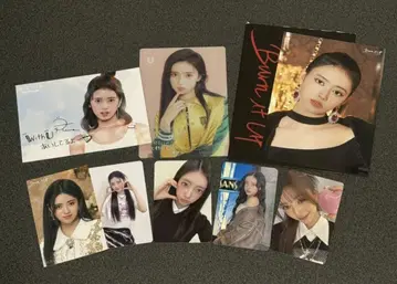 NiziU 리마 트레이딩 카드 & 씰 8장