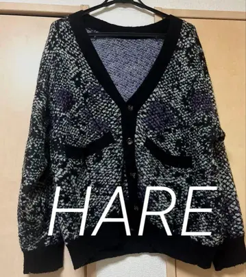 추천 HARE 버튼 달린 가디건 새상품급