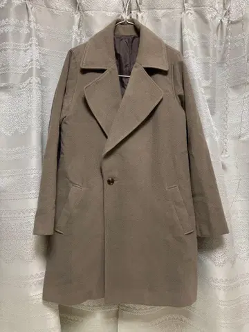 베이지 체스터 코트