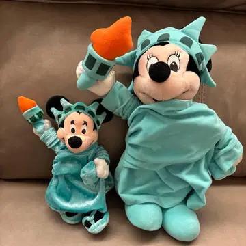 디즈니 미니 마우스 자유의 여신 봉제 인형