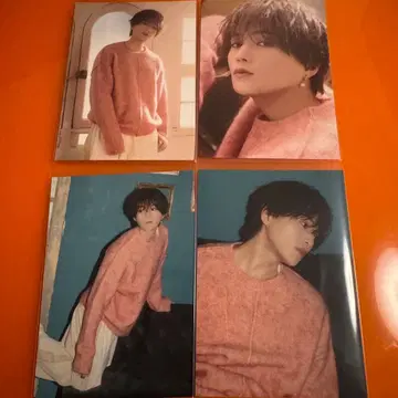 [익명 배송] FANTASTICS 야기 유세이 트레이딩 카드 4종